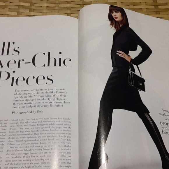 Harper's Bazaar October 2003 Featuring Catherine Zeta Jones - Picture 9 of 12